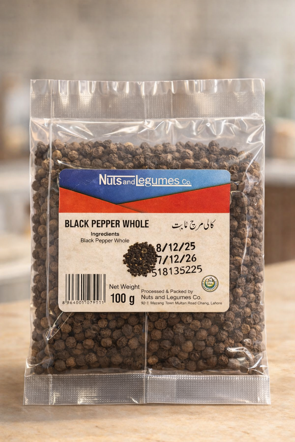 Black Pepper Whole